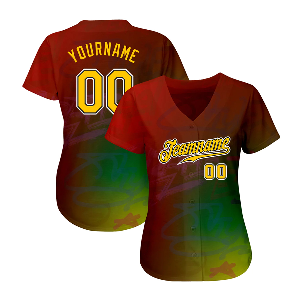 Sublimation Baseball Uniform Jersey Shirts
